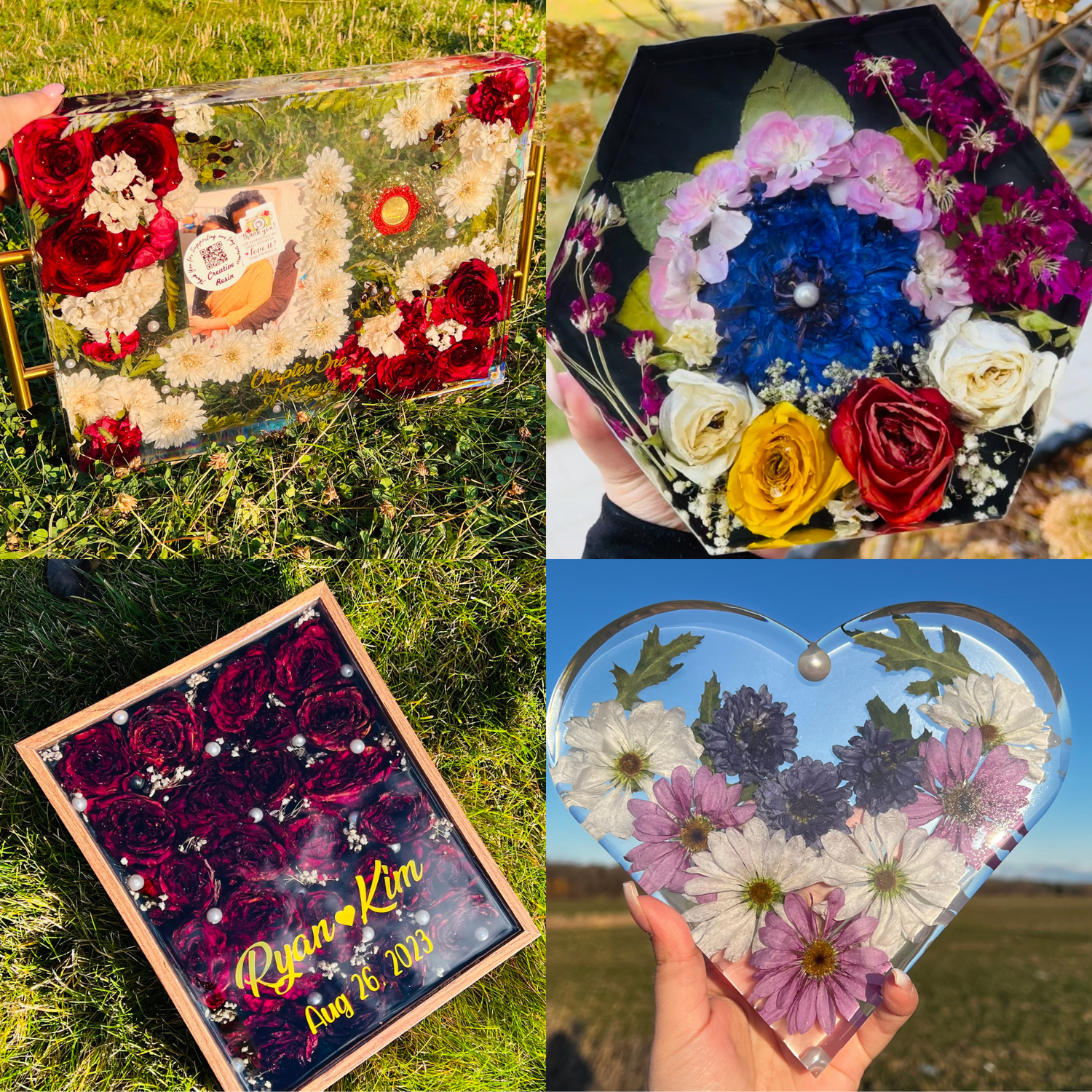 πΈ 3D Floral Preservation Collection (Whole Bouquet Blocks) (Custom Order Only)